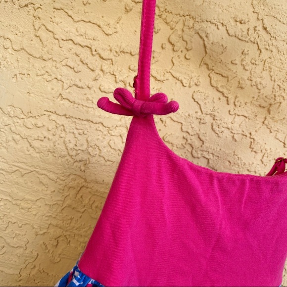 Lilly Pulitzer Girls Red Right Return Ana Dress XS - Picture 3 of 8